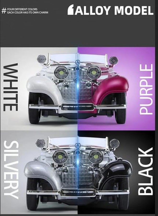 سكاي تيك سيارة مرسيدس بنز 500K سبيشال رودستر SUV موديل 1936 من سكاي تك®، نموذج مصغر بمقياس 1:32، مصنوعة من سبيكة معدنية حصرية، تعمل بتقنية السحب للخلف، لعبة معدنية مصبوبة تعمل بتقنية السحب للخلف، أبواب قابلة للفتح وموسيقى خفيفة [الألوان حسب المتوفر] - Image 3